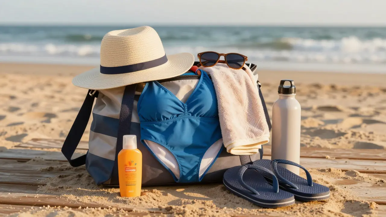 Co si vzít s sebou na dovolenou k moři: úplný seznam pro každý typ cesty