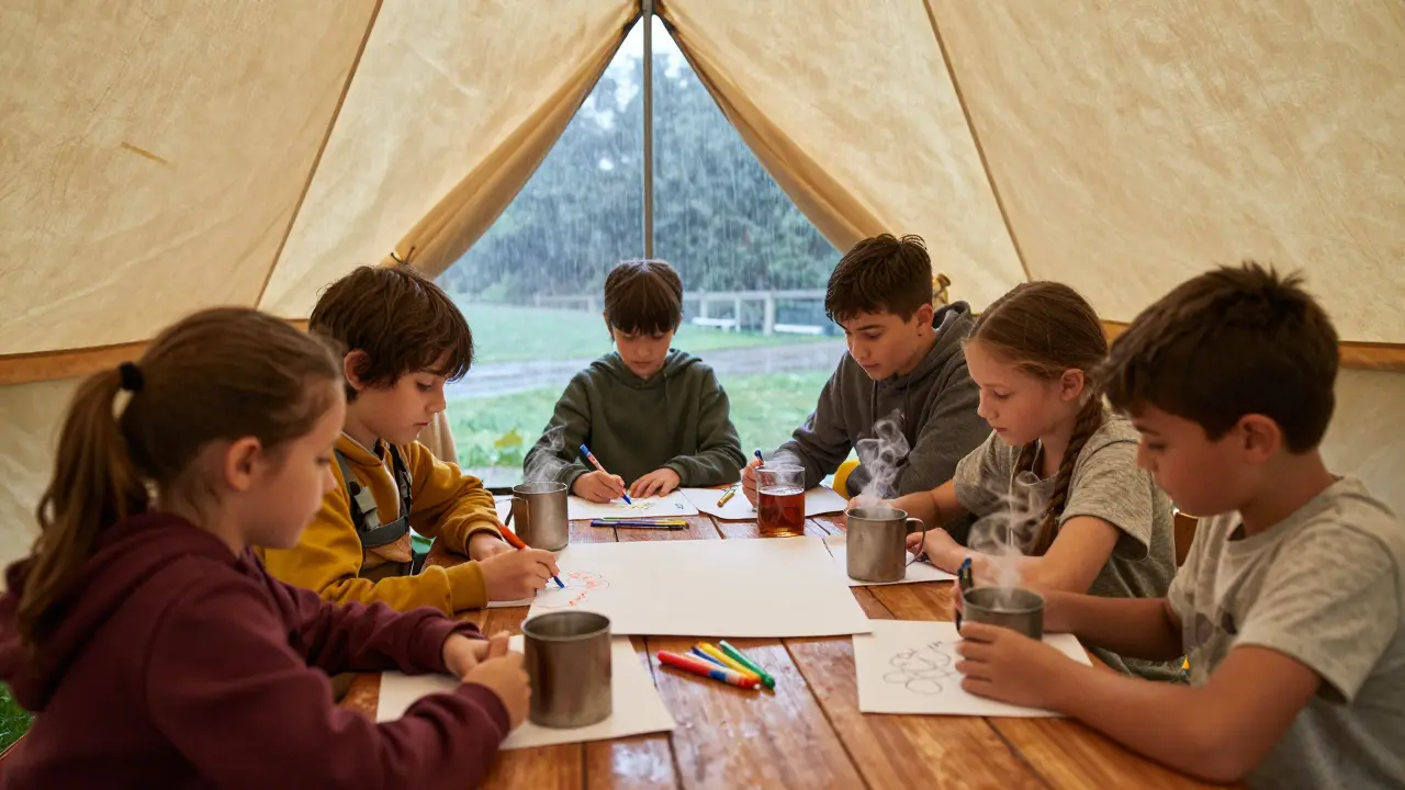 Co se dělá na táboře? Nejlepší aktivity i když prší