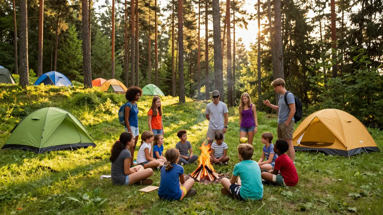 Kdo může pořádat tábor a jak přežít program, když prší