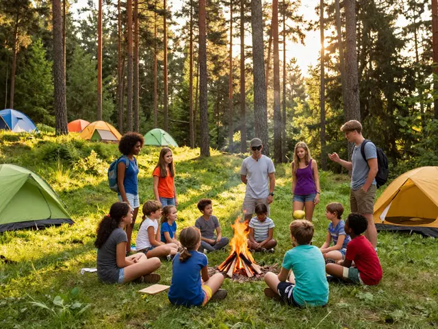Kdo může pořádat tábor a jak přežít program, když prší